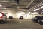 Gästplatserna i garage KI21